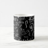 Mug baise pour professeur de maths, maths, statistique (Centre)