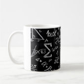 Mug baise pour professeur de maths, maths, statistique (Gauche)