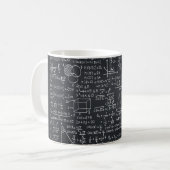 Mug baise pour professeur de maths, maths, statistique (Devant gauche)
