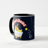 Mug BAISER - canard en caoutchouc collectable de Gene (Devant gauche)