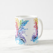 Mug Baiser coloré (Devant droit)