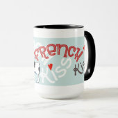 Mug Baiser de Bulldog français (Devant droit)