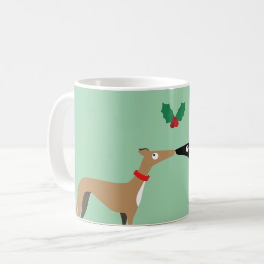 Mug Baiser de chien (Devant gauche)