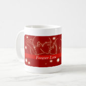 Mug Baiser de la Saint Valentin (Devant gauche)