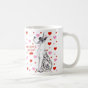 Mug Baiser de Saint-Valentin de harlequin de great