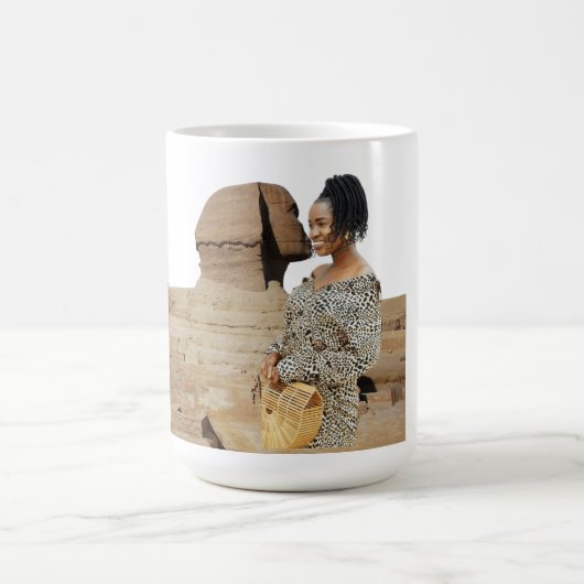 Mug Baiser de Sphinx Photo drôle Personnalise le tien  (Centre)