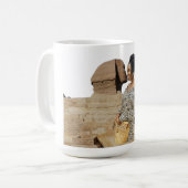 Mug Baiser de Sphinx Photo drôle Personnalise le tien  (Devant gauche)