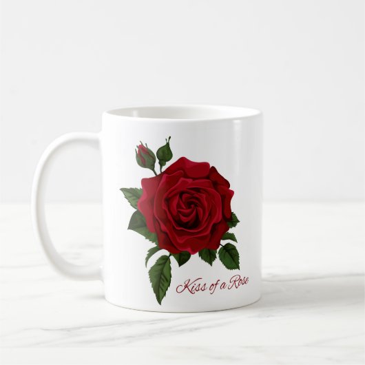 Mug Baiser d'un Rose (Gauche)