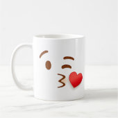 Mug Baiser Emoji (Gauche)