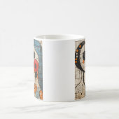 Mug Baiser géométrique Abstrait (Centre)