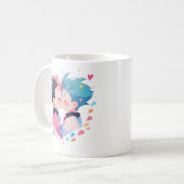 Mug Baiser mignon Anime Boys (Devant gauche)