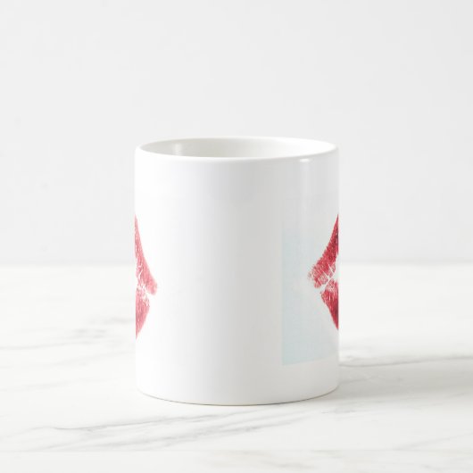 Mug Baiser rouge à lèvres (Centre)