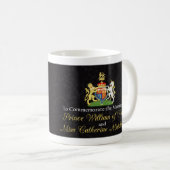 Mug Baiser royal de mariage de William et de Kate (Devant droit)