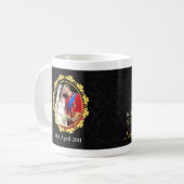 Mug Baiser royal de mariage de William et de Kate (Devant gauche)