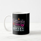 Mug Baisers À Papillon Et Dandelion Souhaitent Garde P (Gauche)
