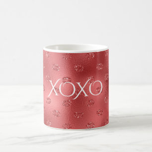 Mug Baisers aux Lèvres Rouges XOXO
