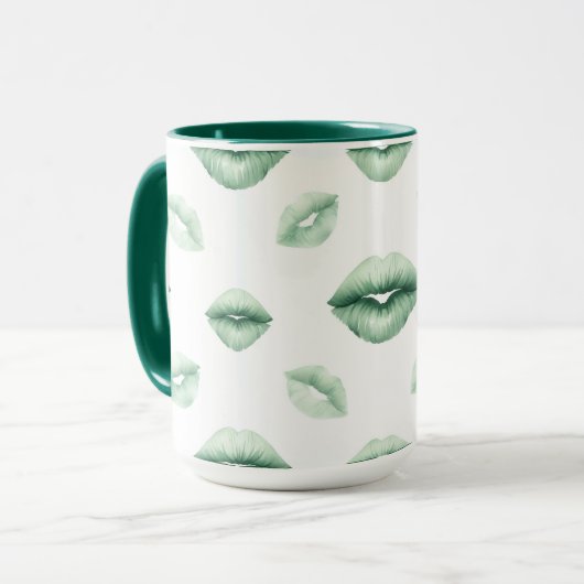 Mug Baisers de la Saint-Patrick (Devant gauche)