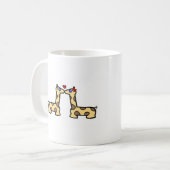 Mug Baisers des girafes (Devant gauche)
