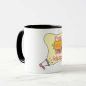 Mug baisers et câlins gratuits (Devant gauche)