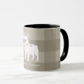 Mug Baisers Français (Devant droit)