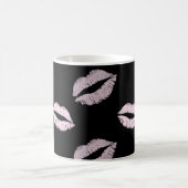 Mug Baisers Rose Argenté (Centre)