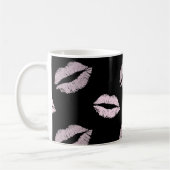 Mug Baisers Rose Argenté (Gauche)
