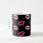Mug Baisers Roses (Devant gauche)