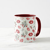 Mug Baisers sous le gui (Devant droit)