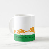 Mug Baisse De La Boue De Trou De Lapin (Devant gauche)