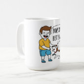 Mug Baisse, Fête des pères du meilleur chien papa (Devant gauche)