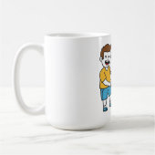Mug Baisse, Fête des pères du meilleur chien papa (Gauche)