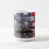 Mug Baisse patriotique de l'eau de drapeau (Centre)