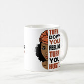 Mug Baissez vos sentiments et montez votre agitation (Devant droit)