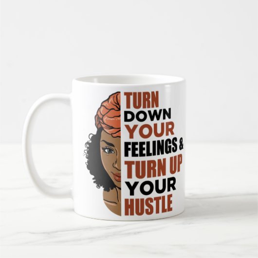 Mug Baissez vos sentiments et montez votre agitation (Gauche)