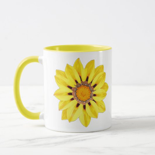 Mug Baisson africain / Gazania Mustard Jaune (Gauche)