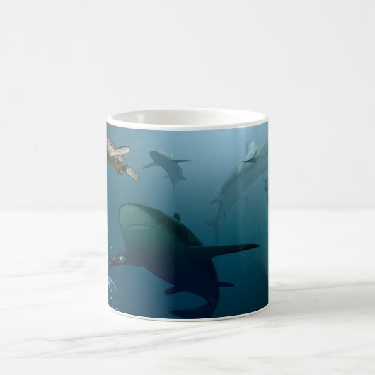Mug Bait de requin vintage (Centre)