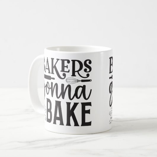 Mug Bakers Gonna Bake (Devant gauche)