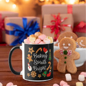 Mug Baking Spirits Bright Gingerbread Noël Cookie