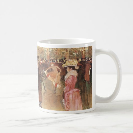 Mug Bal à la discothèque par Toulouse Lautrec (Droite)