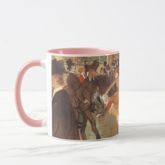 Mug Bal à la discothèque par Toulouse Lautrec (Gauche)