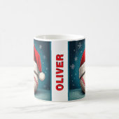 Mug Bal de baseball Rouge Père Noël (Centre)