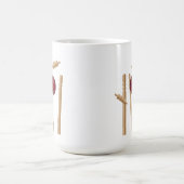 Mug Bal De Cricket Touchant Les Billets, (Centre)