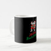 Mug Bal de foot de Noël (Devant gauche)