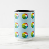 Mug Bal De Plage Coloré (Centre)