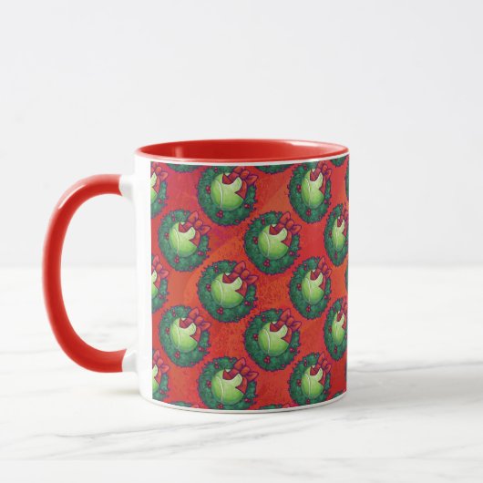 Mug Bal de tennis en couronne rouge (Gauche)