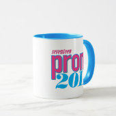 Mug Bal d'étudiants 2011 - Aqua (Devant droit)