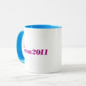 Mug Bal d'étudiants 2011 - Pourpre (Devant gauche)