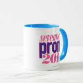 Mug Bal d'étudiants 2011 - Pourpre (Devant droit)