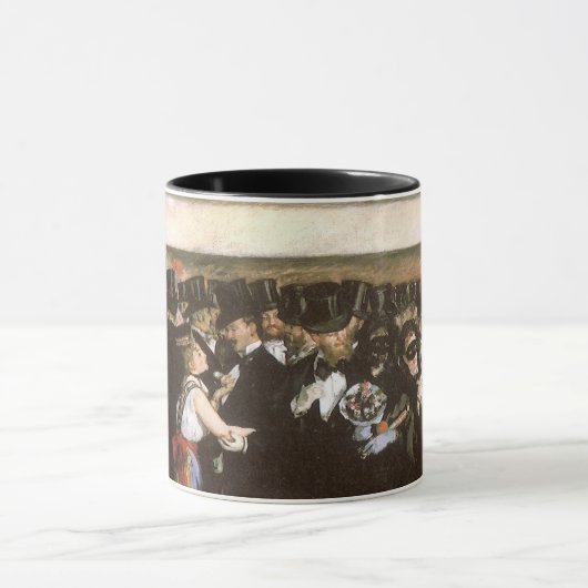 Mug Bal masqué à l'Opéra par Édouard Manet (Centre)
