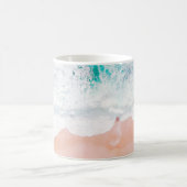 Mug Balades sur la plage et sable rose photo nautique (Centre)